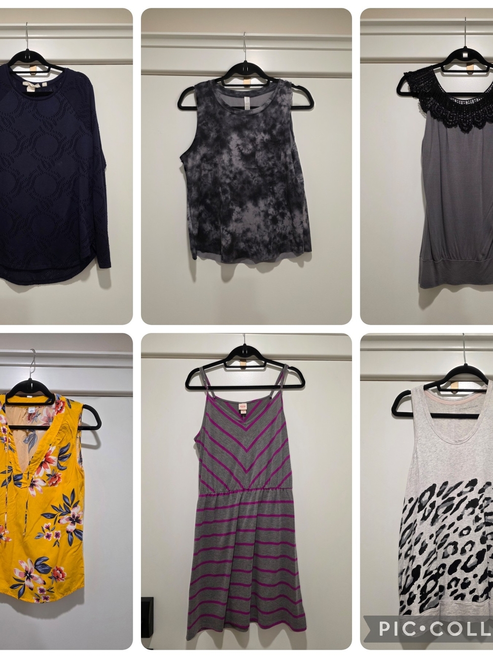 Bundle - Tanks, Dress And Long Sleeve Top